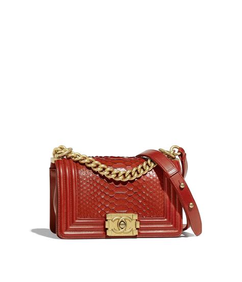 small boy chanel red